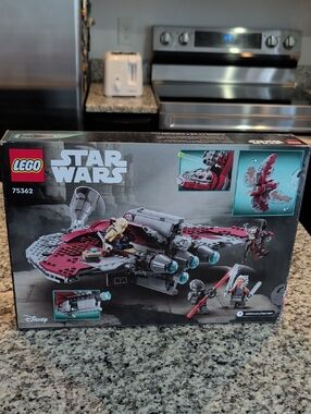 Lego Star Wars Red and Gray Starfighter Building Set